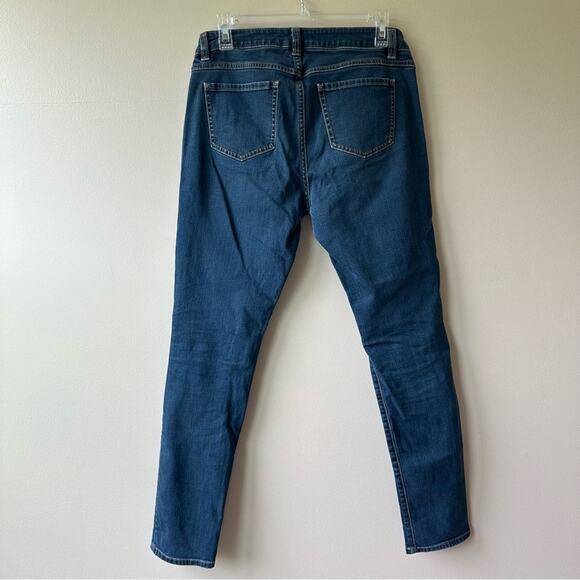 CAbi Bree Skinny Ankle Jeans Denim Stretch Medium Wash 5 Pocket Women's Size 8 - Picture 4 of 10
